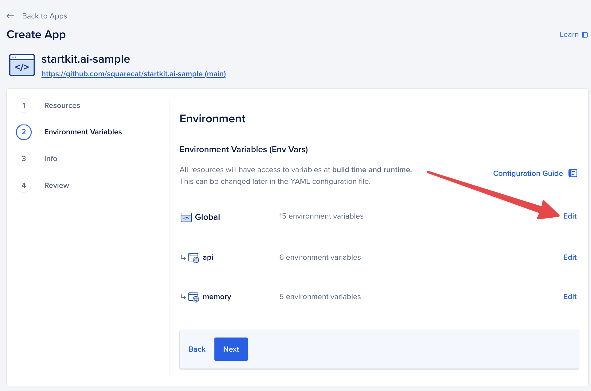 DO edit the environment variables